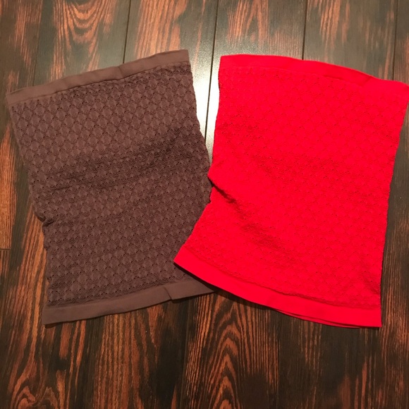 Free People Honey Textured Tube Red or Brown - Picture 5 of 7